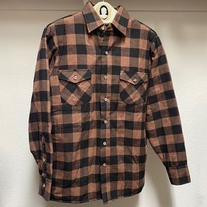 Men’s lightweight flannel jacket